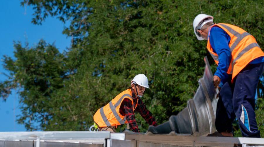 Professional metal roof installation in Villisca, IA